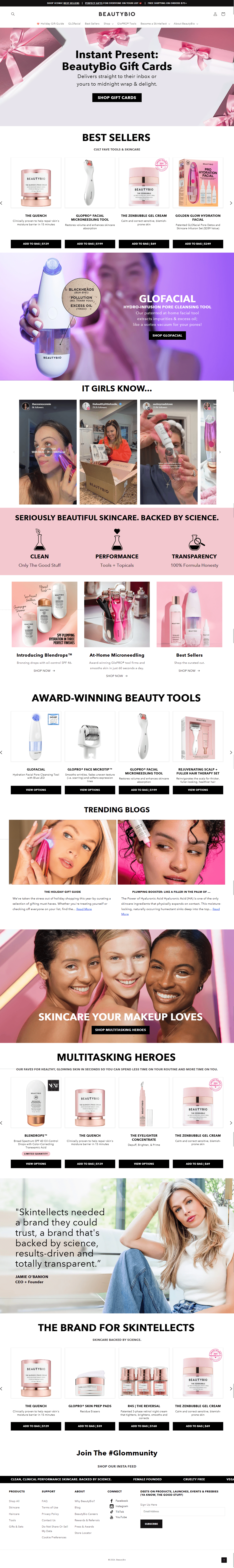 Shopify Project - Beauty Bio