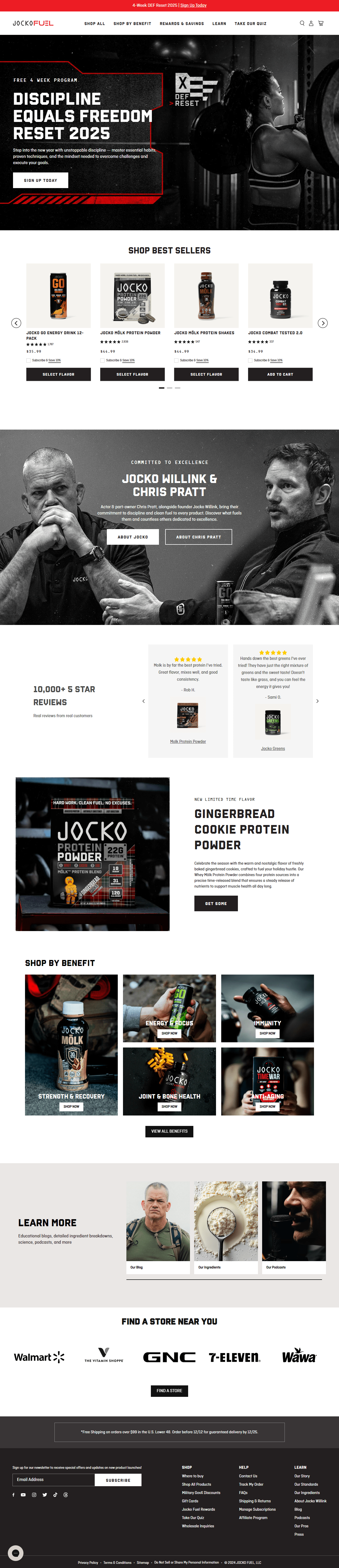 Shopify Project - Jocko Fuel